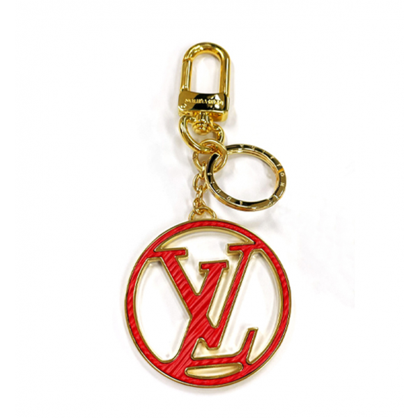 [루이비통] M68465 서클 에피 LV 백 참 키 홀더 골드 키홀더